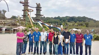 Delegação do Clube Comercial de Passo Fundo.