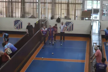 Torneio de Bocha Dores/KTO em ação