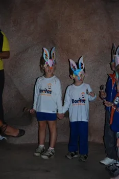 Chegada do Coelho na Sede Campestre - Doritos Infantil IV e V