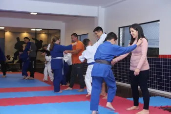 Aula Especial de Judô - Dia dos Pais