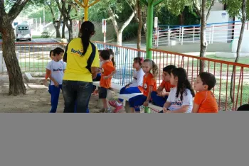Chegada do Coelho na Sede Campestre - Doritos Infantil IV e V