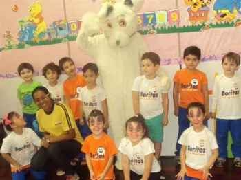 Chegada do Coelho na Escola Doritos