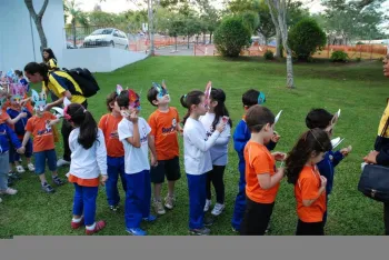Chegada do Coelho na Sede Campestre - Doritos Infantil IV e V