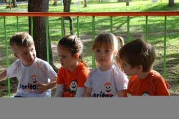 Chegada do Coelho na Sede Campestre - Doritos Infantil IV e V