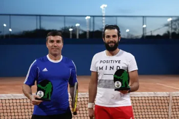 Categoria C: Campeão Eleandro Sangoi (à esquerda) e vice Fernando Bicalho (à esquerda)