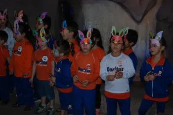 Chegada do Coelho na Sede Campestre - Doritos Infantil IV e V