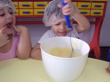 Atividades desenvolvidas na Escola Doritos