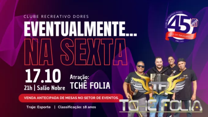 Eventualmente... na Sexta