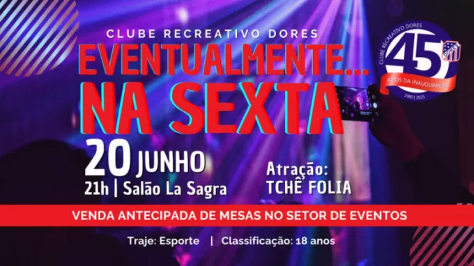 Eventualmente...na sexta!