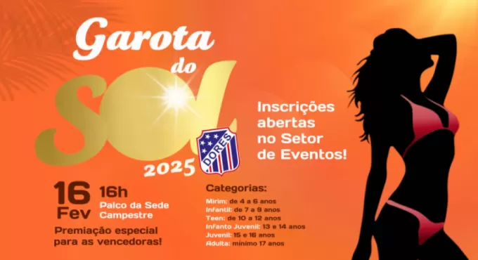 Concurso Garota do Sol 2025