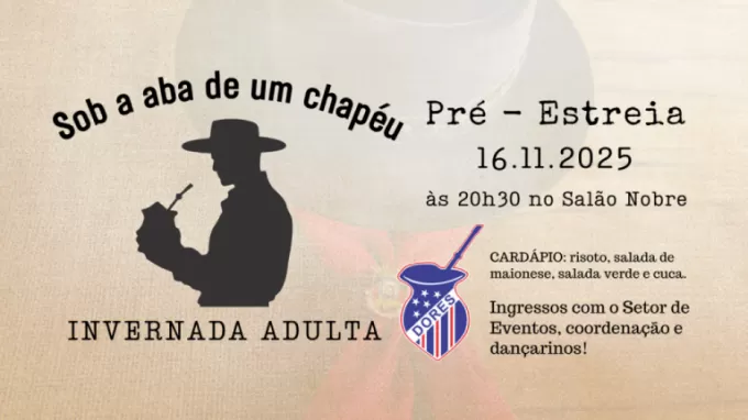 INVERNADA ADULTA Pré - Estreia