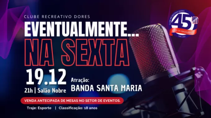 Eventualmente na Sexta