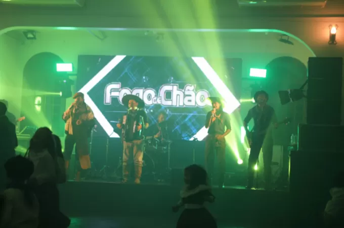 Jantar Fandango com Grupo Fogo de Chão