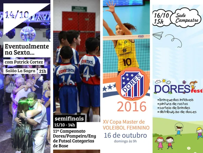 Eventos do final de semana