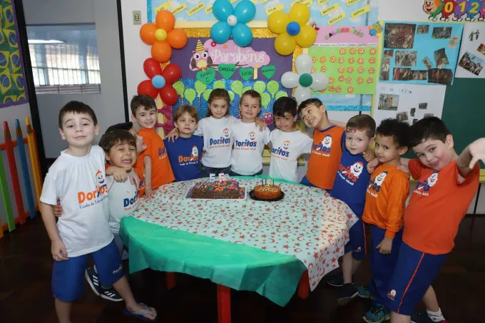 Aniversariantes de Outubro - Escola Doritos