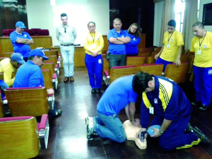 Novos Cipeiros em treinamento