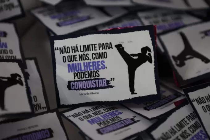 Aula de Defesa Pessoal Feminina