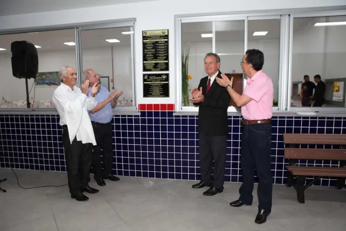 Diretoria do Clube inaugura Recanto dos Funcionários