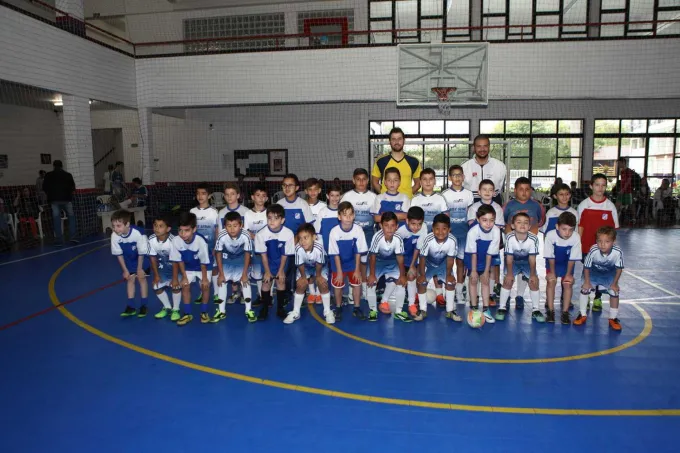 Intercâmbio de integração do futsal