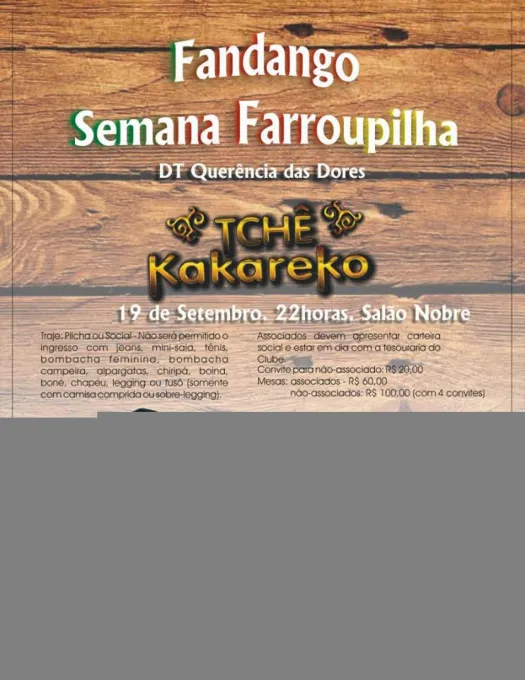 Fandango Semana Farroupilha