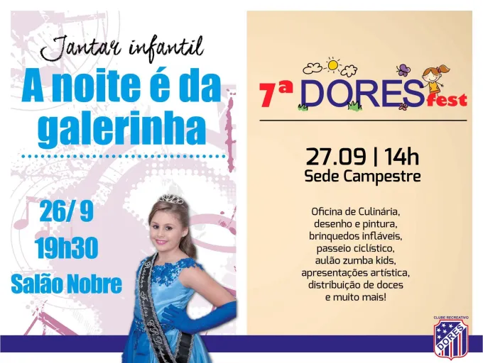 Final de Semana especial para os pequenos Dorenses