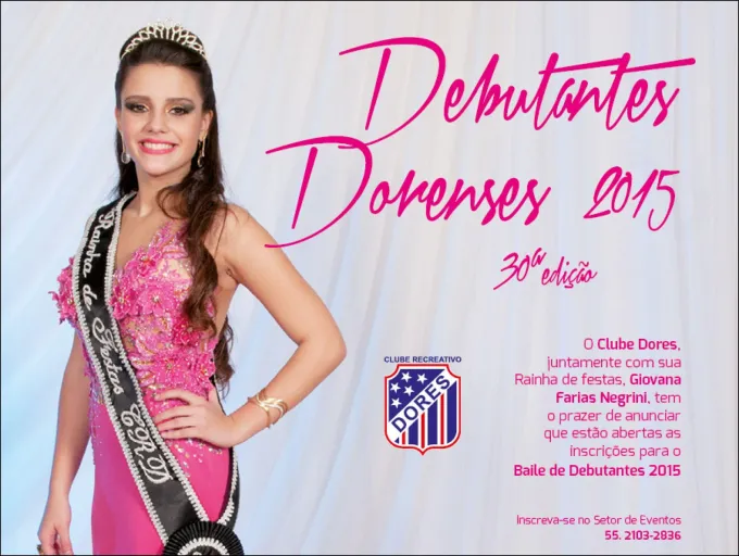 Debutantes Dorenses 2015: 30ª edição