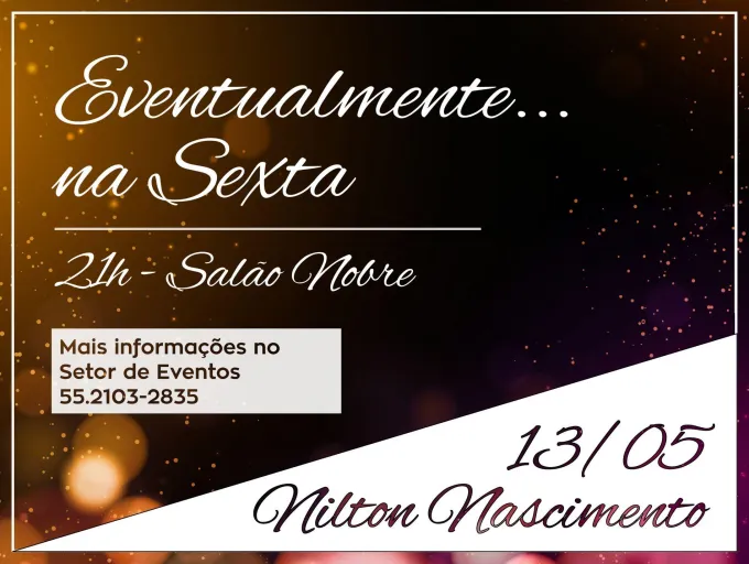 Hoje é dia de Eventualmente... na Sexta