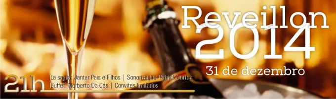 jantar Pais e filhos - reveillon 2014